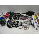 +VAT Car spares including wingmirror, hose, front wishbone bushes, windscreen wipers, wheel nuts,