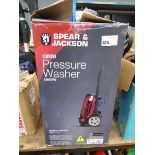 +VAT Spear & Jackson boxed pressure washer