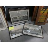 Quantity of engravings, gardens and stately homes