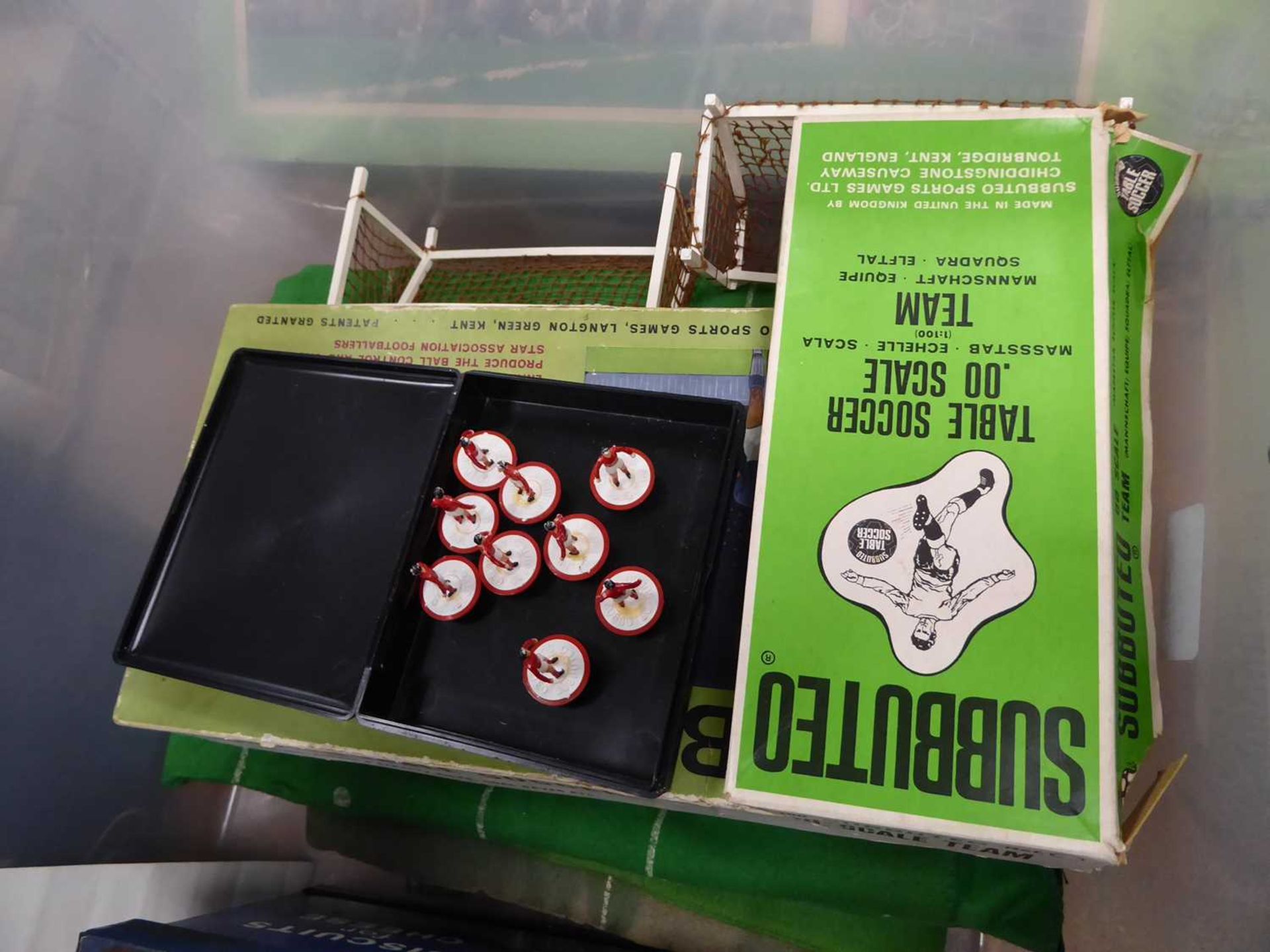 Box containing Subbuteo games and teams - Image 3 of 5