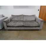 Grey 4-seater sofa