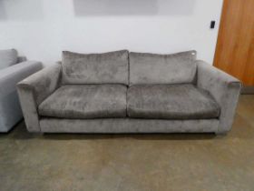 Grey 4-seater sofa