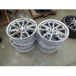 4 BMW alloy wheels
