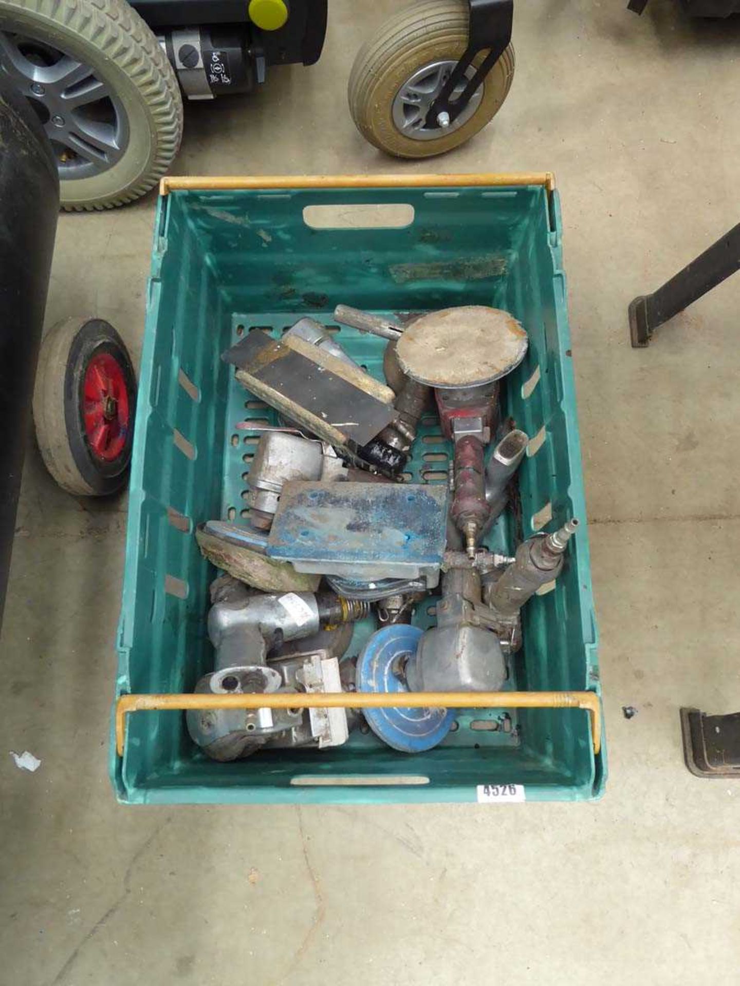 Box of air tools