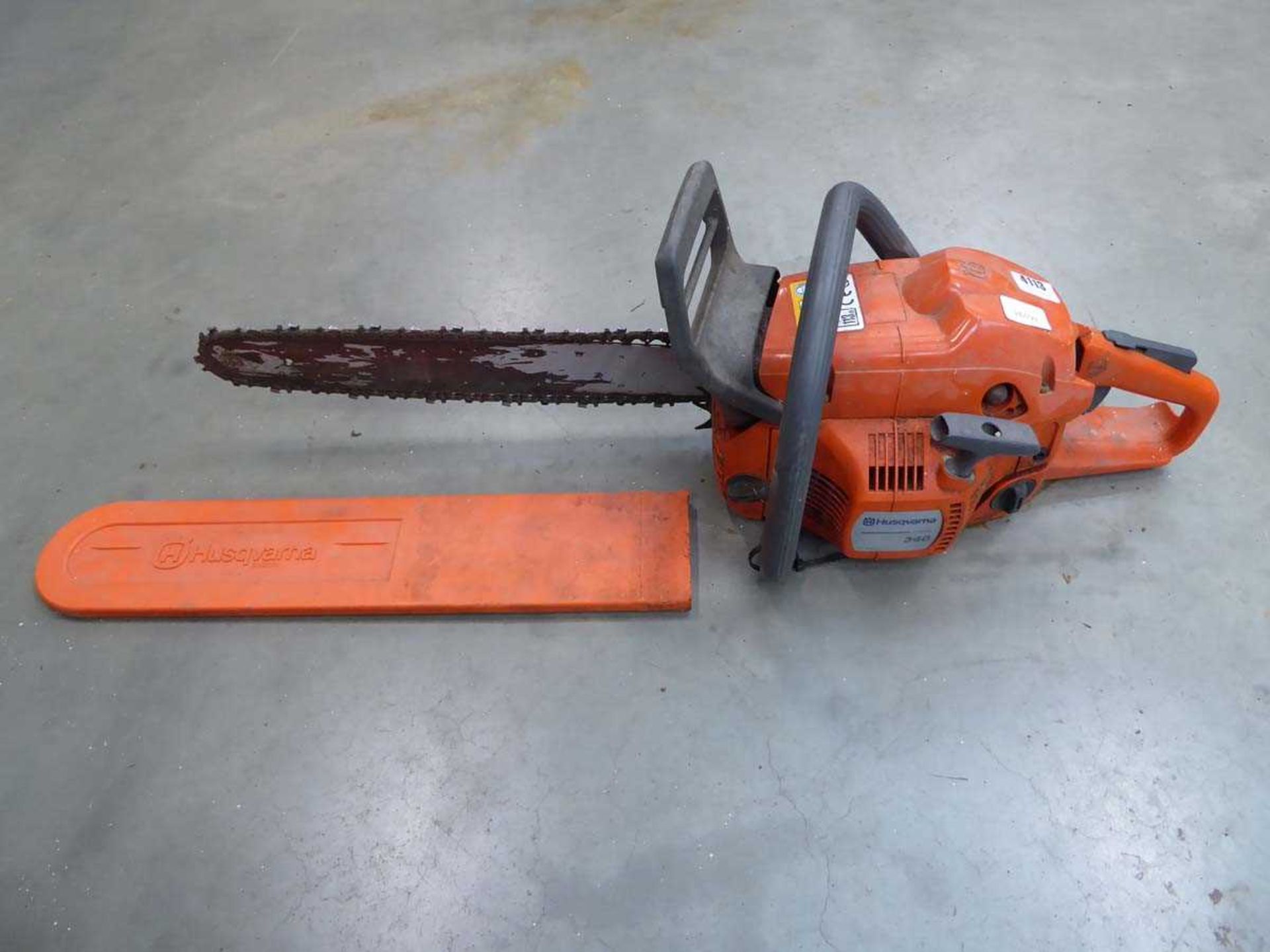 Husqvarna 340 petrol powered chainsaw