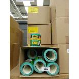 +VAT 4 x boxes of Flexovit Liberty Green 115mm x 5m 60 grit sanding rolls
