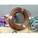 Coil of drip irrigation hose