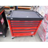 Red Facom wheeled drawered toolbox