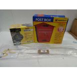 +VAT Goldfinger long reach tool, Marksman wall mount letter box and Laguna Max-Flo waterfall &