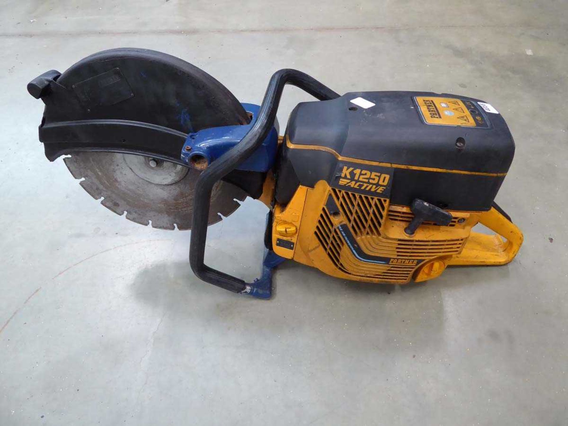 Partner K1250 petrol powered disc cutter