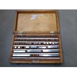 Box of slip gauges