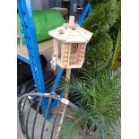 +VAT Small wooden bird table