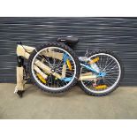 +VAT Small blue flat pack child's bike