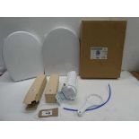 +VAT 3 toilet seats and Water filter unit & filters