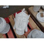 Concrete Buddhas head
