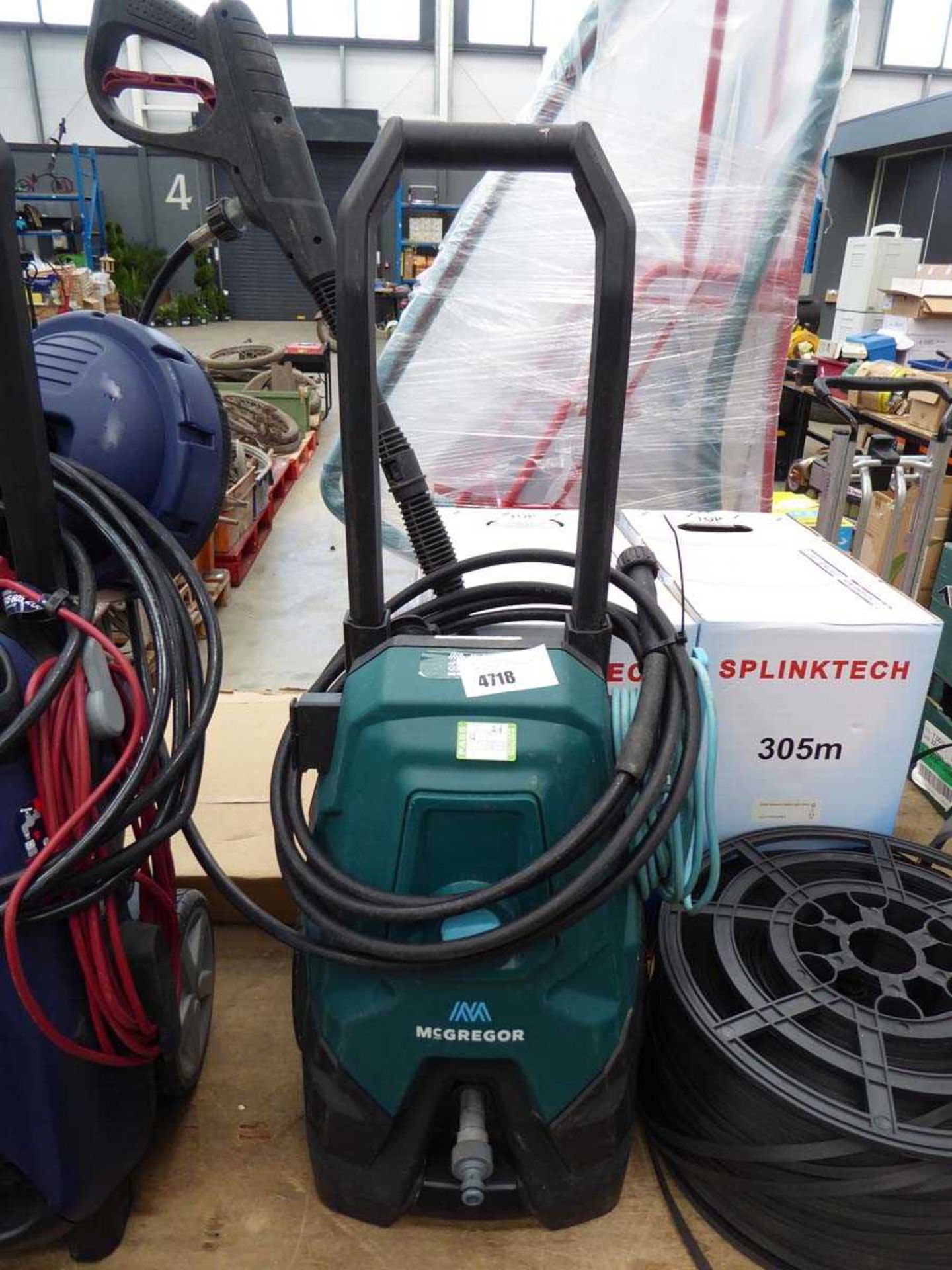 +VAT McGregor electric pressure washer