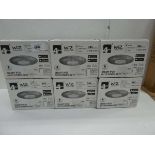 +VAT 6 x WIZ Connected Smart IP20 GU10 downlights