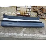 +VAT Grey roller-shutter door with motor