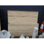 6 x wooden 3ft fence panels