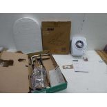 +VAT Hansgrohe Talis M54 kitchen tap, 2 toilet seats and Envirovent filterless infinity fan