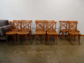 Thonet style and wicker chairs Ware to seats