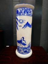 Chinese blue and white stick stand