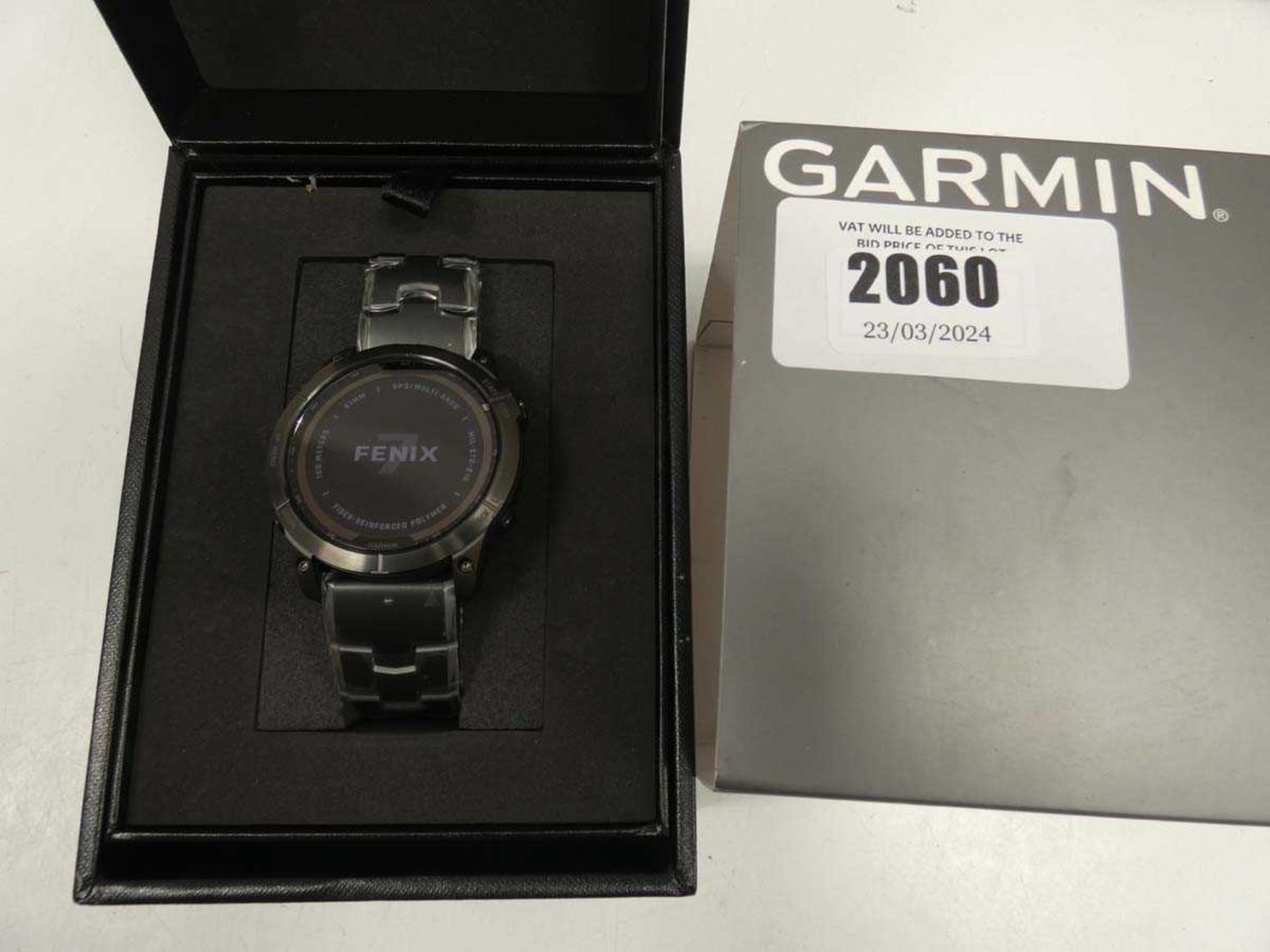 +VAT Garmin Fenix 7X Sapphire smartwatch
