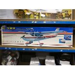 Jamara C-182 140 engine ARF radio controlled model plane, boxed