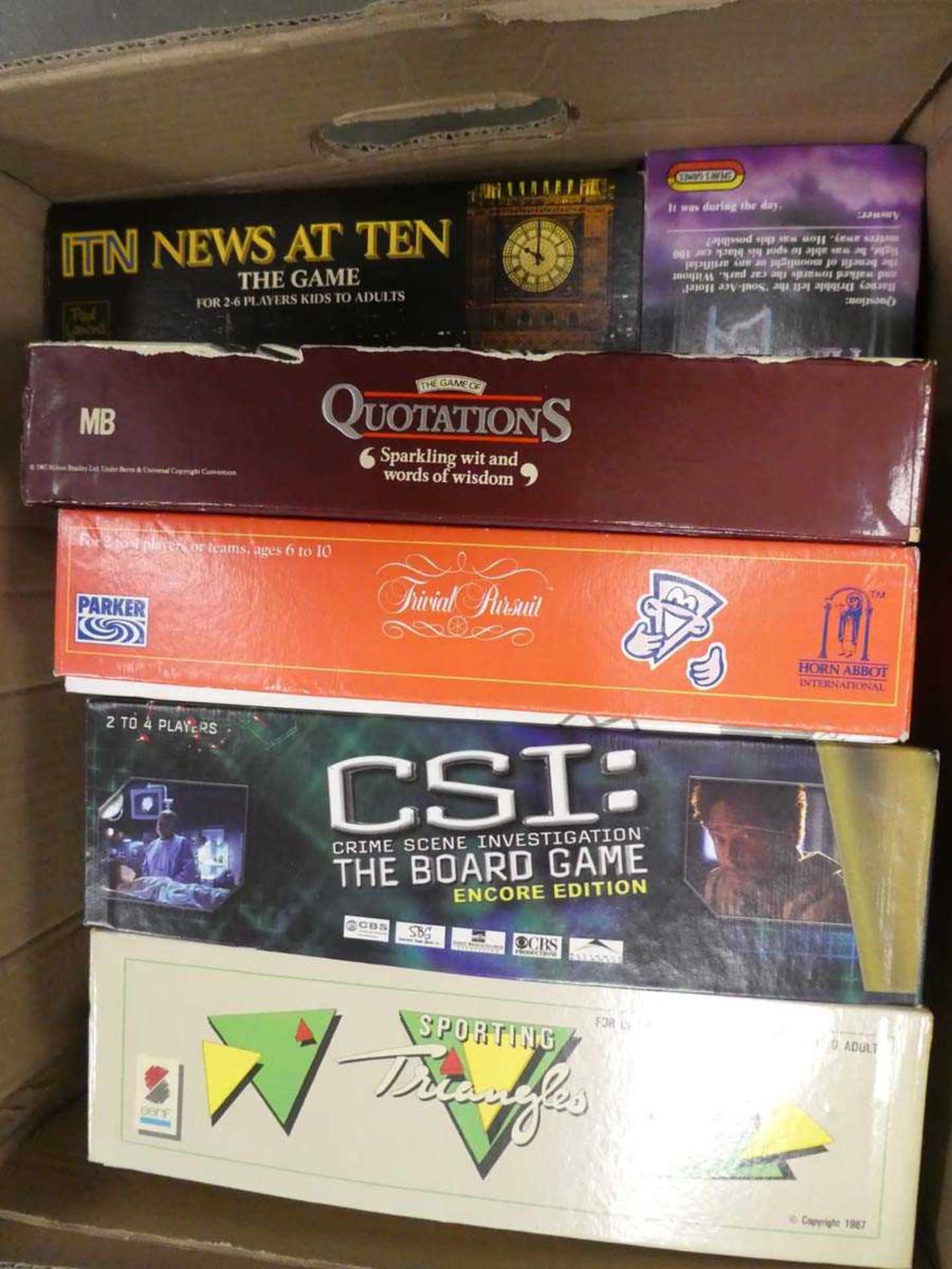 2 boxes of board games - Image 2 of 3