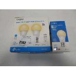 +VAT 3 Tapo smart wifi light dimmable light bulbs