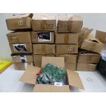 +VAT 19 boxes of decorated Christmas garland