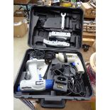 Einhell Baltic toolkit inc. sander, 240V drill, and a cordless drill - no batteries or charger
