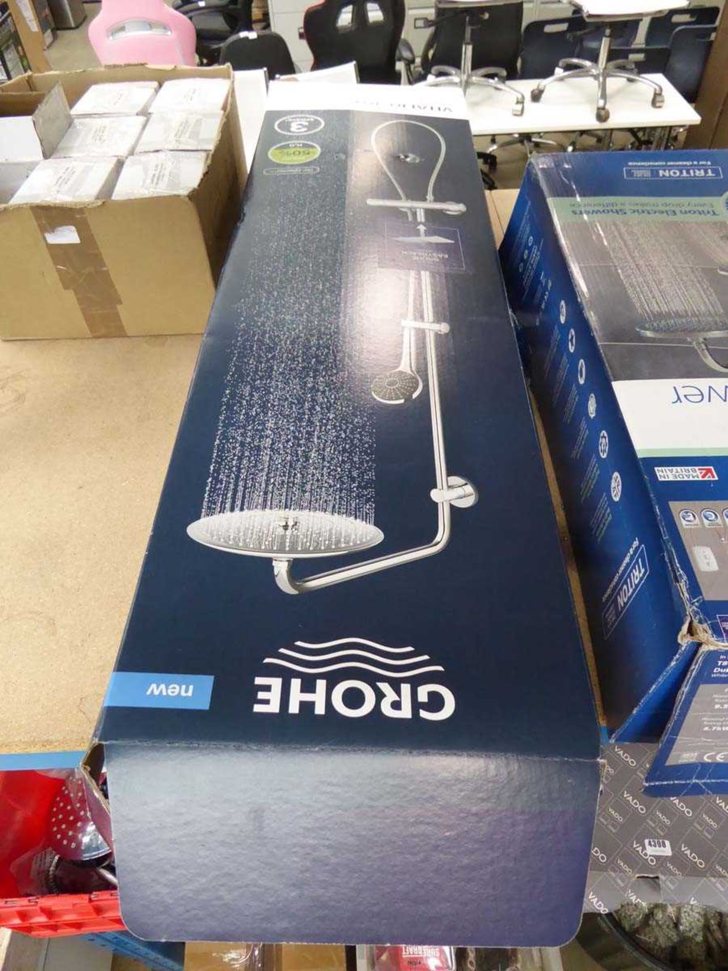 +VAT Boxed Grohe shower