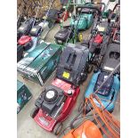 Mountfield Empress petrol powered rotary mower with box