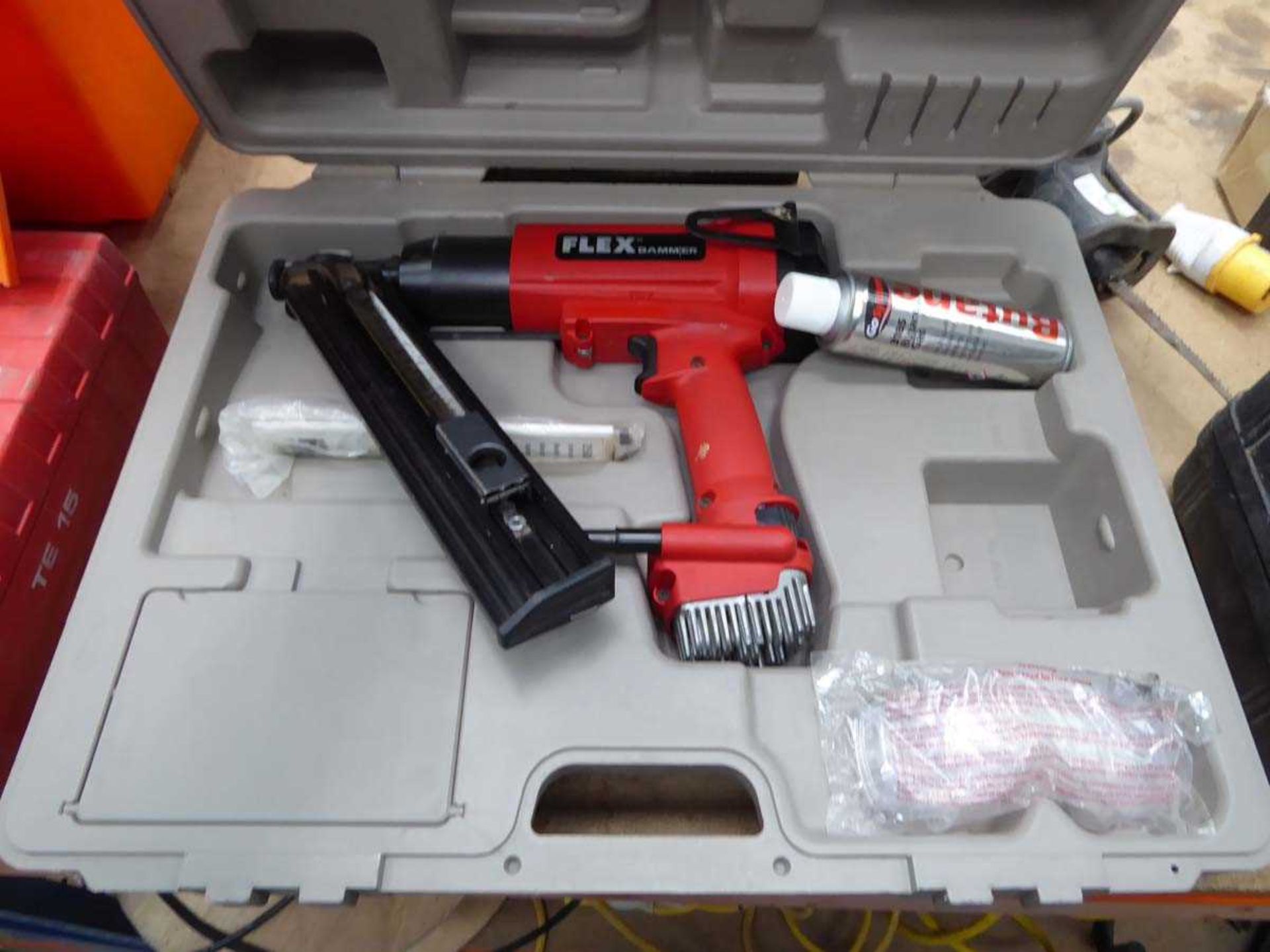 +VAT Flex nail gun in carry case