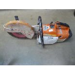 Petrol powered Stihl TS400 disc cutter