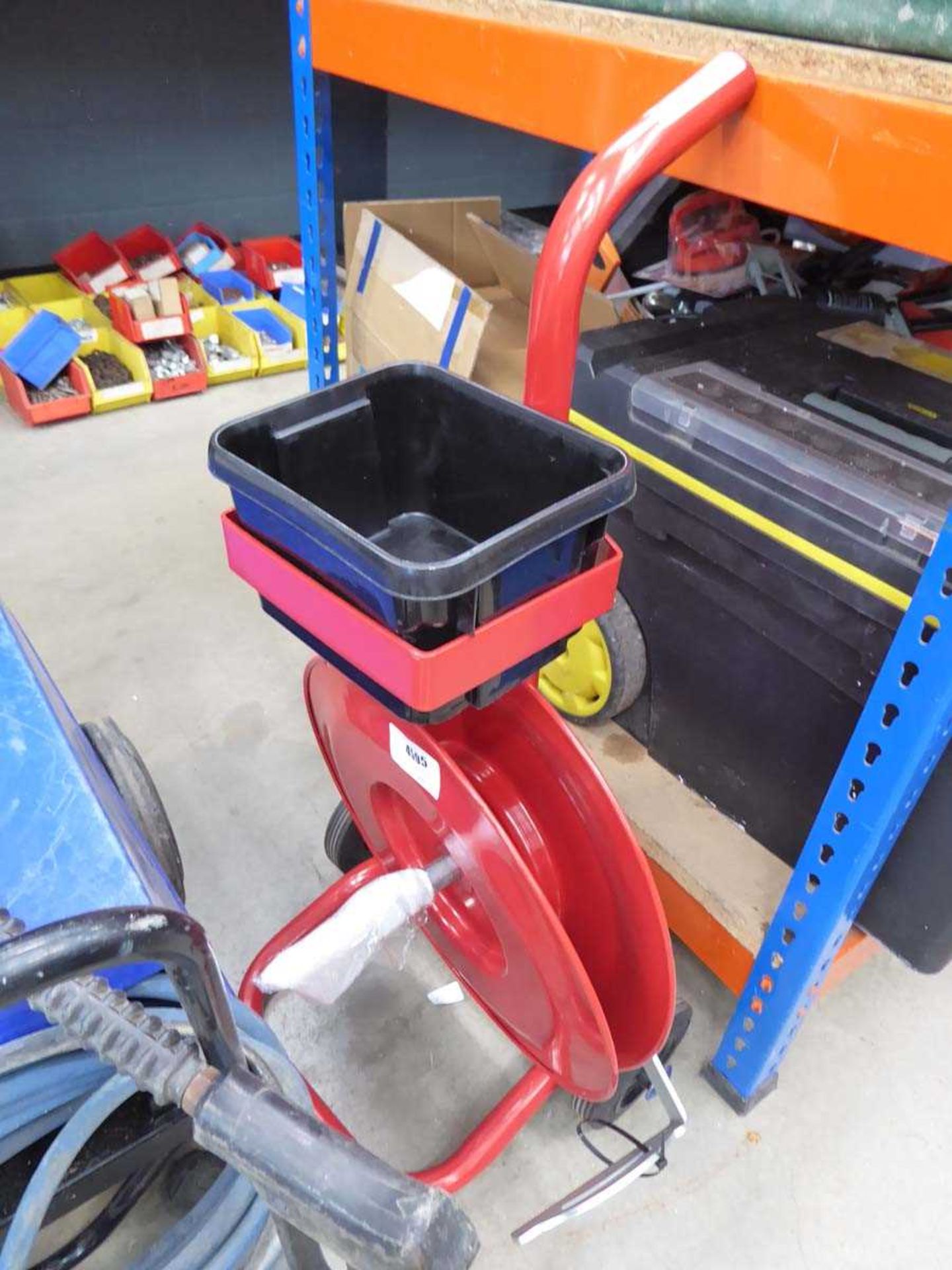 +VAT Banding machine trolley