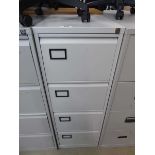 4 drawer office filing cabinet in grey