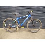 Carrara blue and green mountain bike