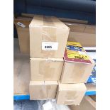 +VAT 5 x boxes of Flexovit 115mm x 230mm fine sanding sheets