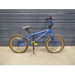 Schwinn BMX bike in blue