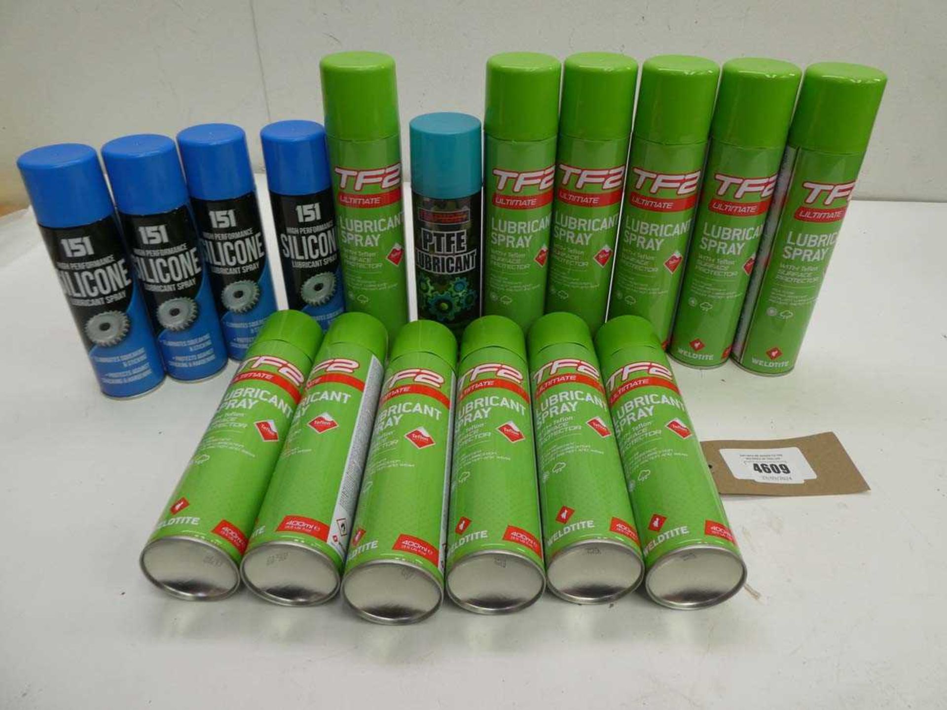 +VAT 151 Silicone lubricant sprays, PTFE lubricant and TF2 lubricant sprays