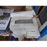 Four boxes of grey wall tiles