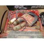 Hilti 110 SDS drill in carry case