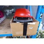 Rubber gas powered BBQ