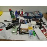 +VAT Castrol oil, Redex, Screen wash, car cleaning kit, VW manual, stickers, badges, air