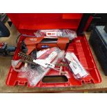 Hilti mastic gun with mastics