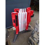 +VAT 2 folding JSP security barriers