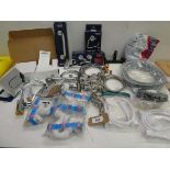+VAT Plumbing accessories including kitchen & bathroom taps, waste pipes, shower heads & hose,
