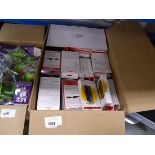 +VAT Box containing Vodaphone mobile phone in-car chargers